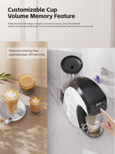 HiBREW H3B 3-in-1 Capsule Coffee Machine – 19 Bar Pressure, One-Touch Operation, Compatible with NS/DG Capsules & Ground Coffee