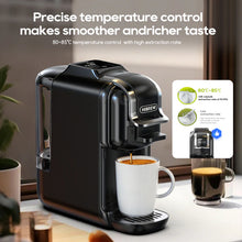 HiBREW H2C Coffee Maker Compatible with LAVAZZA, DG, NS Capsules,Smart Touch Control, 7 Cup Sizes, Hot & Cold Brew, Precise Temp