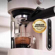 HiBREW H14 Espresso Coffee Machine 20 Bar High Pressure 15-gear Grinder Setting Pre-brew Function NTC Temperature Control Cup Capacity Setting