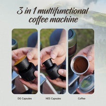HiBREW H4B Wireless Electric Portable Espresso Coffee Machine & Storage Bag & Foldable Holder for Car & Home Camping Coffee Maker Fit Nespresso Dolce
