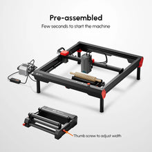 AlgoLaser Rotary Roller Best Laser Engraver Mate AlgoLaser RR2 work with DIY Kit/Delta/Alpha Laer