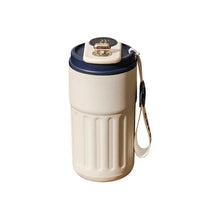 Stainless Steel 316 Smart Thermal Cup with Intelligent Temperature Display 450ml Capacity Perfect Office Coffee Mug Portable with One-Button Flip-top Lid Ideal for Travel