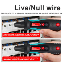 218A 12-300V AC Intelligent Voltage Tester Pen Socket Tester 2 in 1 Power Polarity Breakpoint Null Fire Wire Detector