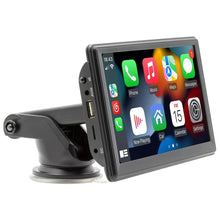 B5 7-inch Wireless CarPlay Android Car Stereo Bluetooth 5.0, AHD Touch Screen, Mirror Link, Reverse Camera, Multimedia Card Slot