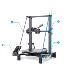 LONGER LK5 Pro 3D Printer Upgraded Edition, Dual Blower Fan, 90% Pre-Assembled, Silent Motherboard, 300*300*400mm