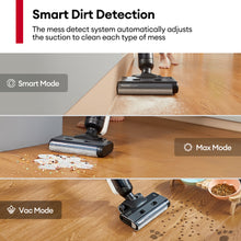 Ultenic AC1 Elite Wet Dry Vacuum Cleaner with Self-Cleaning Long Runtime  Smart Mess Detection LCD Display Cordless Vacuum Mop All in One Combo for Hard Floors and Sticky Messes