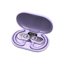 JM18 Wireless Earbuds Open Ear Headphones With Power Display Charging Case Touch Control For Laptop Computer Phone