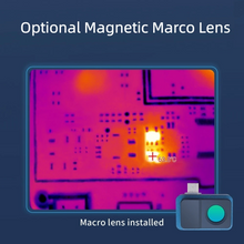 TOOLTOP T7 256*192 Android Type-C Thermal Imager 25Hz Mobile Thermal Imaging Camera for Solar Panel Power Device Fault Detect