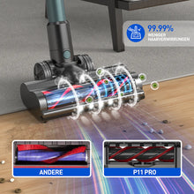 Teendow P11 Pro Cordless Vacuum Cleaner, 25KPA Suction Power, 35Minute Runtime, Quiet ≤75dB, 2200mAh Battery, 450ML Dustbin, Lightweight, Pet Hair & Home Cleaning