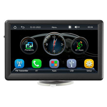 B5 7-inch Wireless CarPlay Android Car Stereo Bluetooth 5.0, AHD Touch Screen, Mirror Link, Reverse Camera, Multimedia Card Slot