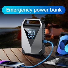 TUERBB 4000A Car Emergency Starter Portable Tire Inflator Multifunctional Jump Starter Power Bank for 12V Cars with Up To 8.0L Gasoline And 6.0l Diesel Engines