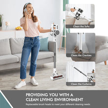 Teendow P11 Pro Cordless Vacuum Cleaner, 25KPA Suction Power, 35Minute Runtime, Quiet ≤75dB, 2200mAh Battery, 450ML Dustbin, Lightweight, Pet Hair & Home Cleaning