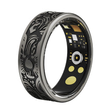 SR09 Smart Ring – Heart Rate & SpO2 Monitor, Sleep Tracker, 5ATM Waterproof, Gesture Control, Fitness & Activity Tracker for Android & iOS
