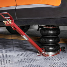 Mudiro Air Jack 3 Ton/6600 lbs / 5 Ton/11000 lbs Air Bag Jack with Six Steel Pipes 15.75 inch/400 mm / 18.5 inch/470 mm Lift up Fast Lifting Pneumatic Jack with Adjustable Long Handle for Cars Garages Repair