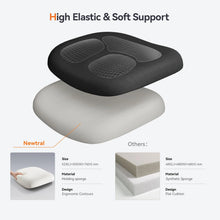 NEWTRAL MAGICH003 High Back Ergonomic Chair Auto-Following Backrest Adjustable Headrest Seat Depth Adaptive Lower Back Support 100-300 lbs Height Capacity