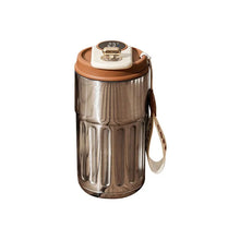 Stainless Steel 316 Smart Thermal Cup with Intelligent Temperature Display 450ml Capacity Perfect Office Coffee Mug Portable with One-Button Flip-top Lid Ideal for Travel