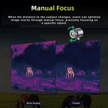 TOOLTOP M7 Thermal Imager - 256x192 IR Resolution, 8x Zoom, 50Hz for Outdoor Inspection & Hunting