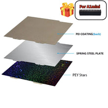 Bambu Lab A1 Mini PEI PEO PET Double Sided Magnetic Build Plate 184x184mm Spring Steel 3D Printer Heated Bed