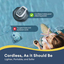 Ultenic Pooleco 10 Cordless Robotic Pool Cleaner Pool Vacuum,Automatic Self-Parking,2.5h Fast Charging Up to 850 Sq.ft