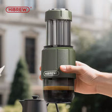 HiBREW H4D 2 in 1 Portable Espresso Maker For Capsule & Ground Hand Press Brewer