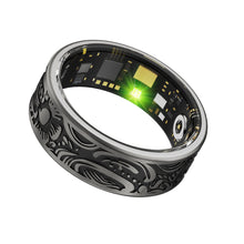 SR09 Smart Ring – Heart Rate & SpO2 Monitor, Sleep Tracker, 5ATM Waterproof, Gesture Control, Fitness & Activity Tracker for Android & iOS