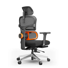 NEWTRAL NT002 Ergonomic Office Chair with Footrest High Back Desk Chair with Unique Adjustable Lumbar Support Backrest Seat Depth Adjustment Tilt Function 4D Armrest Recliner Chair for Home Office