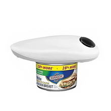 Electric Can Opener for All Can Sizes – One Touch Automatic Tin Opener with Smooth Edge, Hands-Free Kitchen Gadget for Seniors & Arthritis