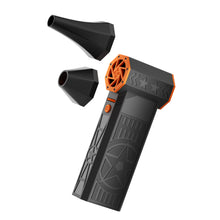 Fiizreal X50 High-Speed Brushless Turbo Fan – 240W Portable Power, 8000mAh Dual Battery, 57m/s Typhoon Wind Type-C Charging