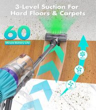 CROSIKO S15 Smart Cordless Handheld Vacuum Cleaner 55Kpa Strong Suction 600W High-Efficiency Motor LED Touch Screen 60-Min Runtime 7-Layer Filtration System for Home & Commercial Multi-Scenario Cleaning