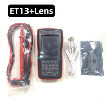 2024 NEW TOOLTOP ET13S 2 In 1 192*192 Thermal Imager Multimeter 10000 Counts 2.8 Inch Touch Screen Electric Circuit Automobile Inspect IR Thermal Camera Multimeter