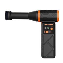 Fiizreal H28 High-Speed Brushless Turbo Blower – 8000mAh Dual Battery, 130,000RPM Typhoon Wind, Type-C Charging, Digital Display & Rotatable Nozzle