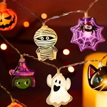 2024 Halloween Mummy Pumpkin Ghost Skeleton Light String Lights Holiday Decoration String Lights