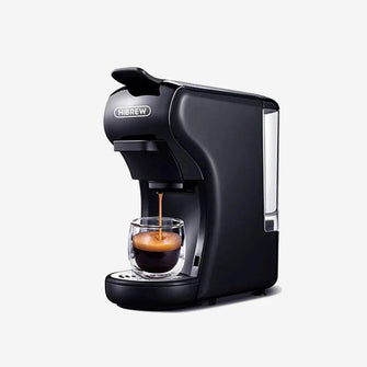 HiBREW H1A Coffee Machine 1450W 19 Bar 4in1 Hot & Cold Multiple Capsule Espresso Cafetera Pod Coffee Maker