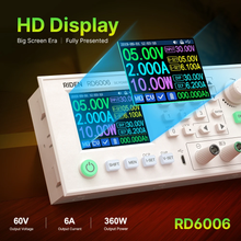RIDEN RD6006 DC Voltage Current Step-down Stabilized Lab Power Supply Module Buck Adjustable Converter 60V 6A Battery Charging