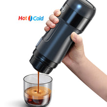 HiBREW H4A Portable Coffee Machine for Car & Home DC 12V Espresso Coffee Maker Fit Nespresso Dolce Pod Capsule Coffee Powder