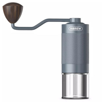 HiBREW G4 Manual Coffee Grinder Portable High Quality Hand Grinder Mill Aluminium With Visual Bean Storage