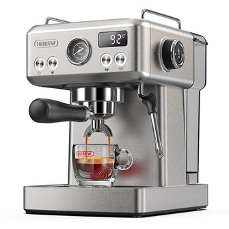 HiBREW H10A 20Bar Semi Automatic Espresso Coffee Machine Temperature Adjustable 58mm Portafilter Cold/Hot Coffee Maker