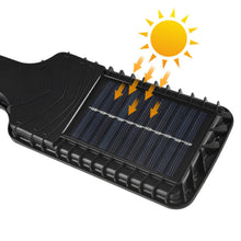 Outdoor LED Solar Street Light with 3 Modes Motion Sensor Wall Light IP65 Waterproof Remote Control