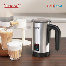 HiBREW M3A 4 in 1 Milk Frother Fully Automatic Milk Warmer Cold/Hot Frothing 130ml Frothing Capacity 300ml Heat Milk Capacity