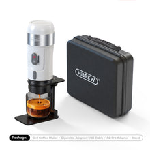 HiBREW H4A Portable Coffee Machine for Car & Home DC 12V Espresso Coffee Maker Fit Nespresso Dolce Pod Capsule Coffee Powder
