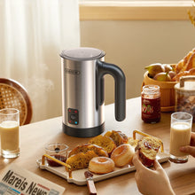 HiBREW M3A 4 in 1 Milk Frother Fully Automatic Milk Warmer Cold/Hot Frothing 130ml Frothing Capacity 300ml Heat Milk Capacity