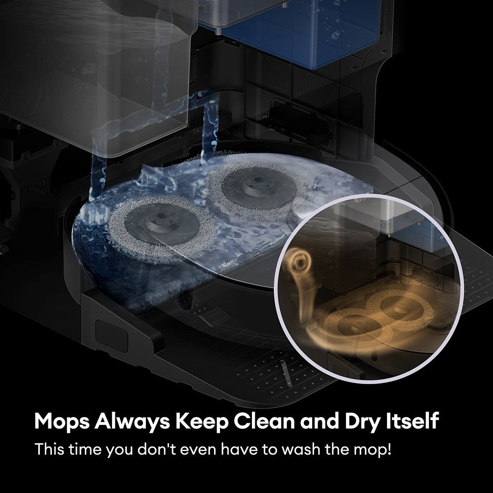 Ultenic MC1: Revolucionarni robotski sesalnik, ki čisti in čisti namesto vas! 5 Podrobnosti robotske vakuumske čistilne postaje Ultenic MC1