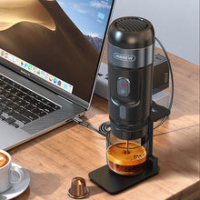 HiBREW H4A Portable Coffee Machine for Car & Home DC 12V Espresso Coffee Maker Fit Nespresso Dolce Pod Capsule Coffee Powder