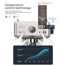 HiBREW H10A 20Bar Semi Automatic Espresso Coffee Machine Temperature Adjustable 58mm Portafilter Cold/Hot Coffee Maker