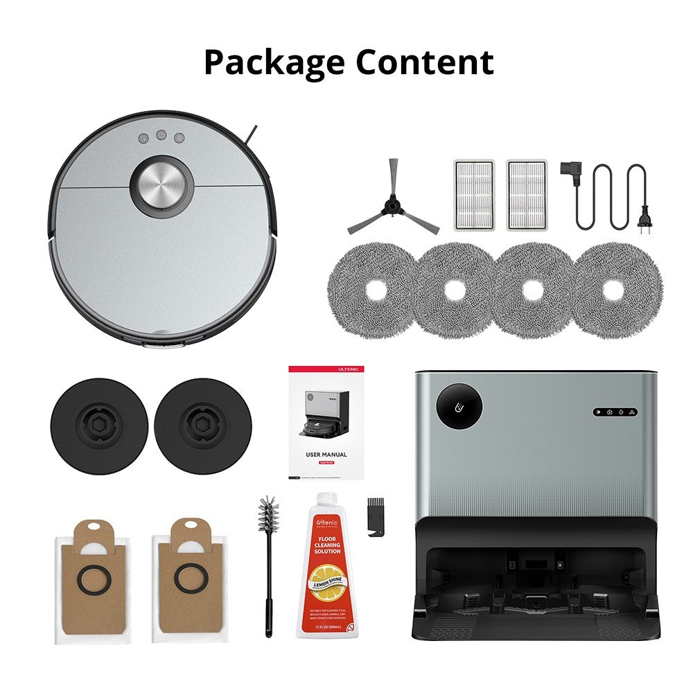 Ultenic MC1: Revolucionarni robotski sesalnik, ki čisti in čisti namesto vas! 8 Ultenic MC1 robotski vakuumski sklop