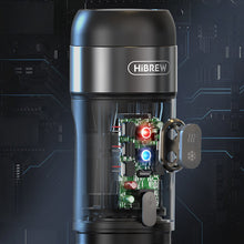 HiBREW H4A Portable Coffee Machine for Car & Home DC 12V Espresso Coffee Maker Fit Nespresso Dolce Pod Capsule Coffee Powder