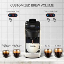 HiBREW H1A Coffee Machine 1450W 19 Bar 4in1 Hot & Cold Multiple Capsule Espresso Cafetera Pod Coffee Maker
