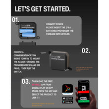 TUERBB RVS01 Smart RV Leveling System bluetooth Wireless Control Real-Time Precise Leveling Measurements Advanced Wireless Camper Leveler