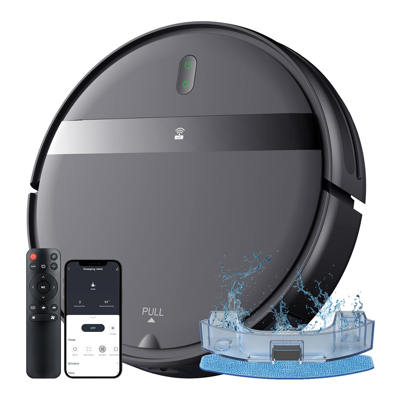 CROSIKO G20 Robot Vacuum Cleaner with Mop
