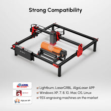 AlgoLaser Rotary Roller Best Laser Engraver Mate AlgoLaser RR2 work with DIY Kit/Delta/Alpha Laer